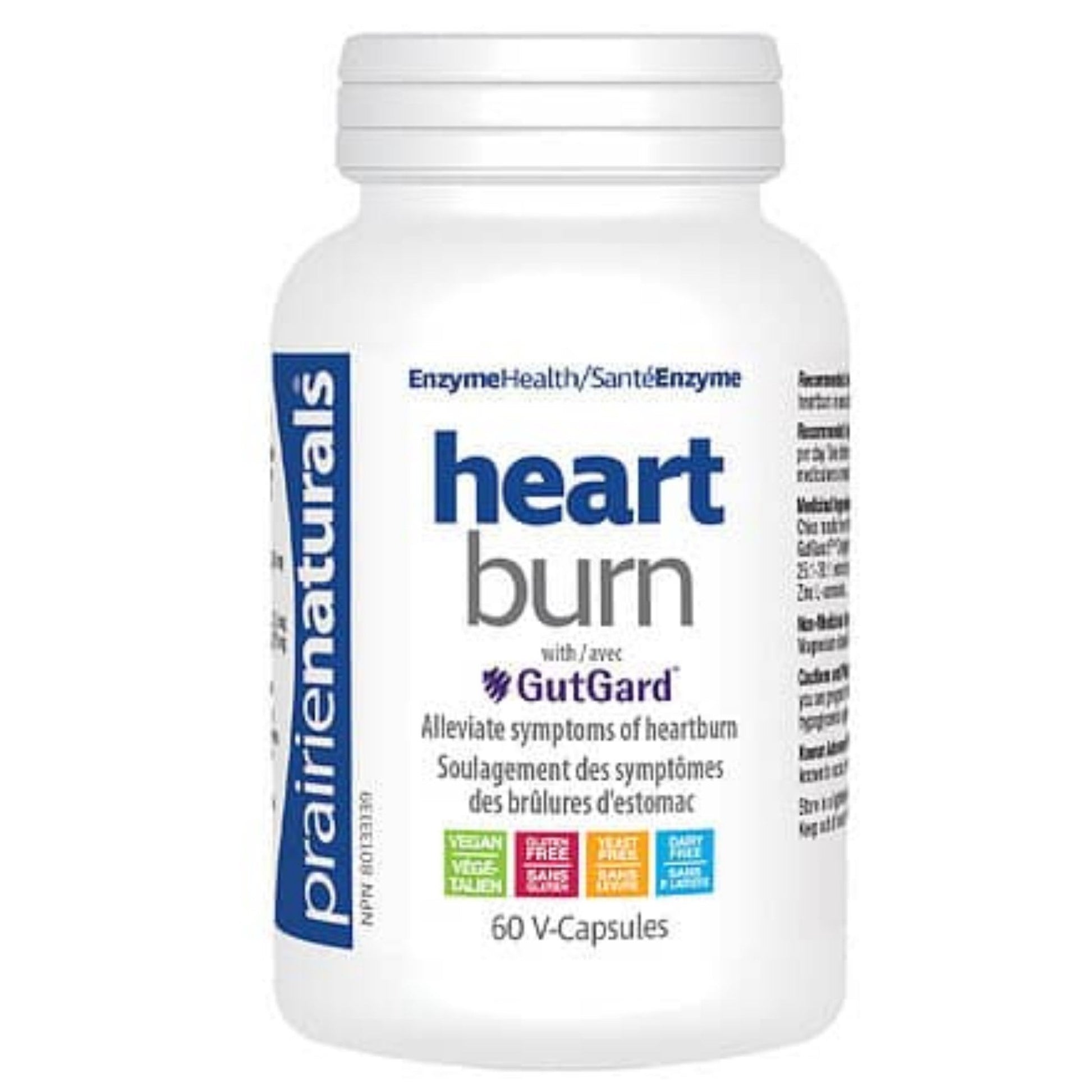 Prairie Naturals Heart Burn Force 60 Capsules