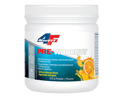 4EverFit Pre-Workout Citrus Mango Blast 213g