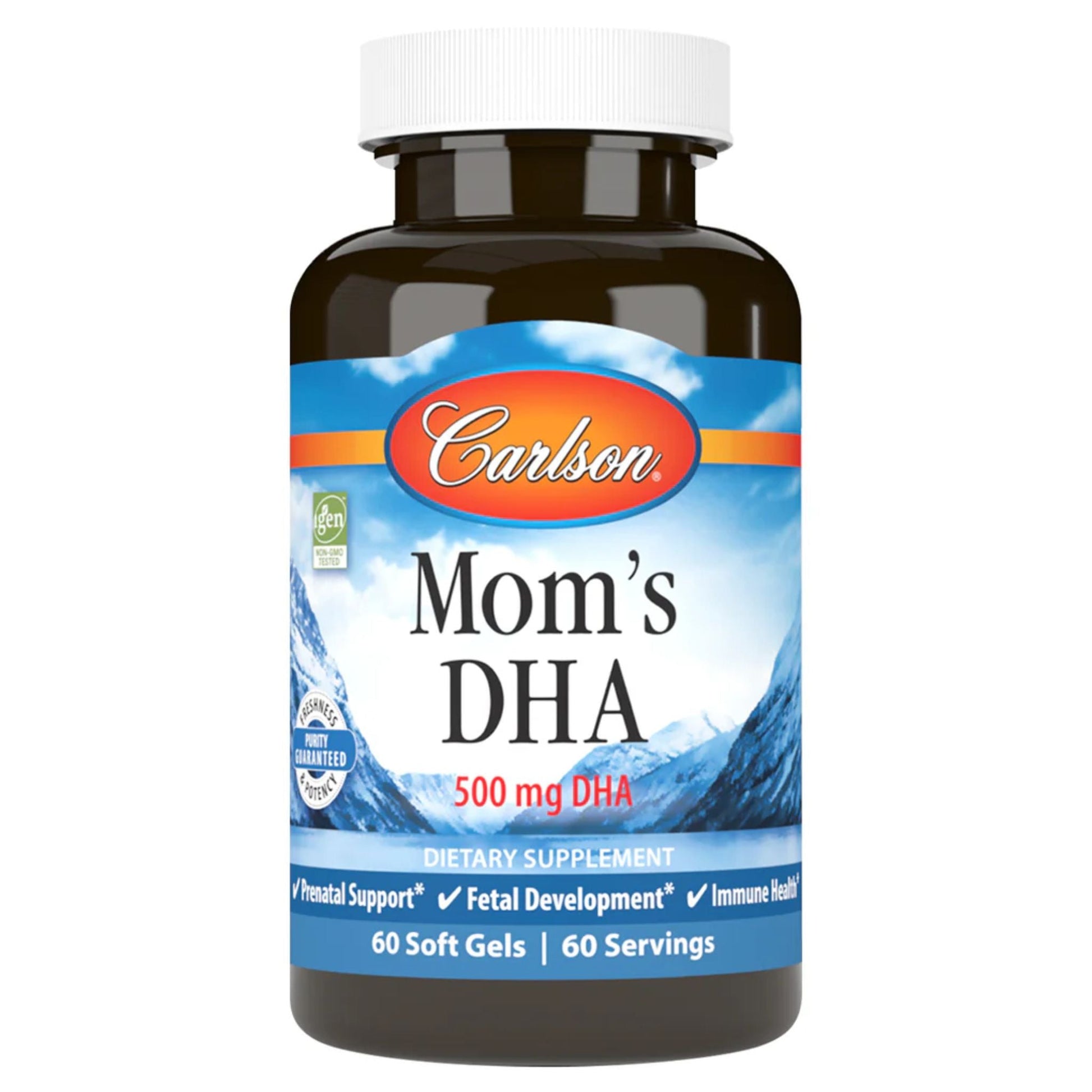 Carlson Mom's DHA 60 Softgels