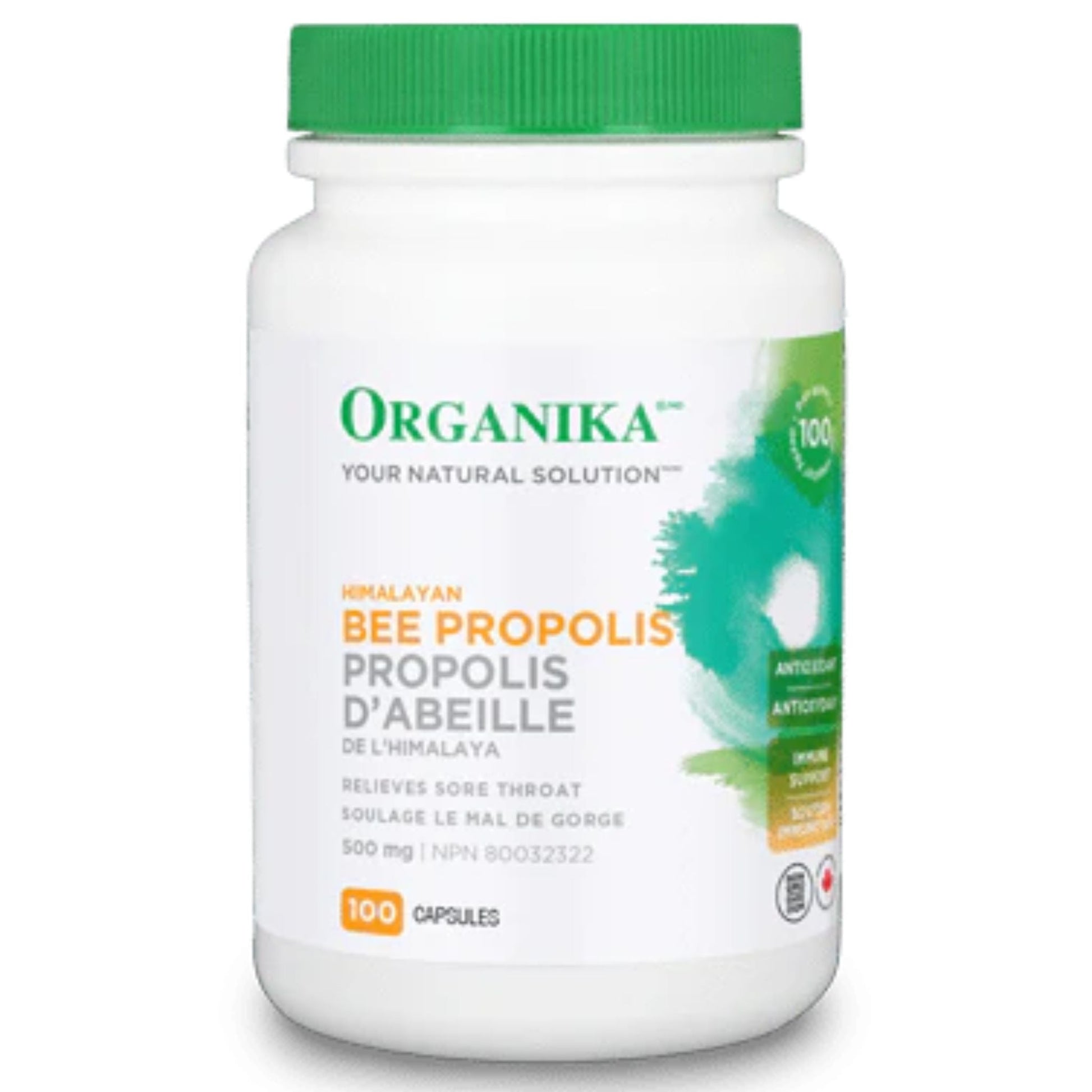 Organika Bee Propolis Himalayan 500mg 100 Capsules
