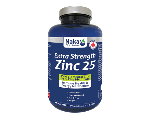Naka Zinc Picolinate 25mg 210c