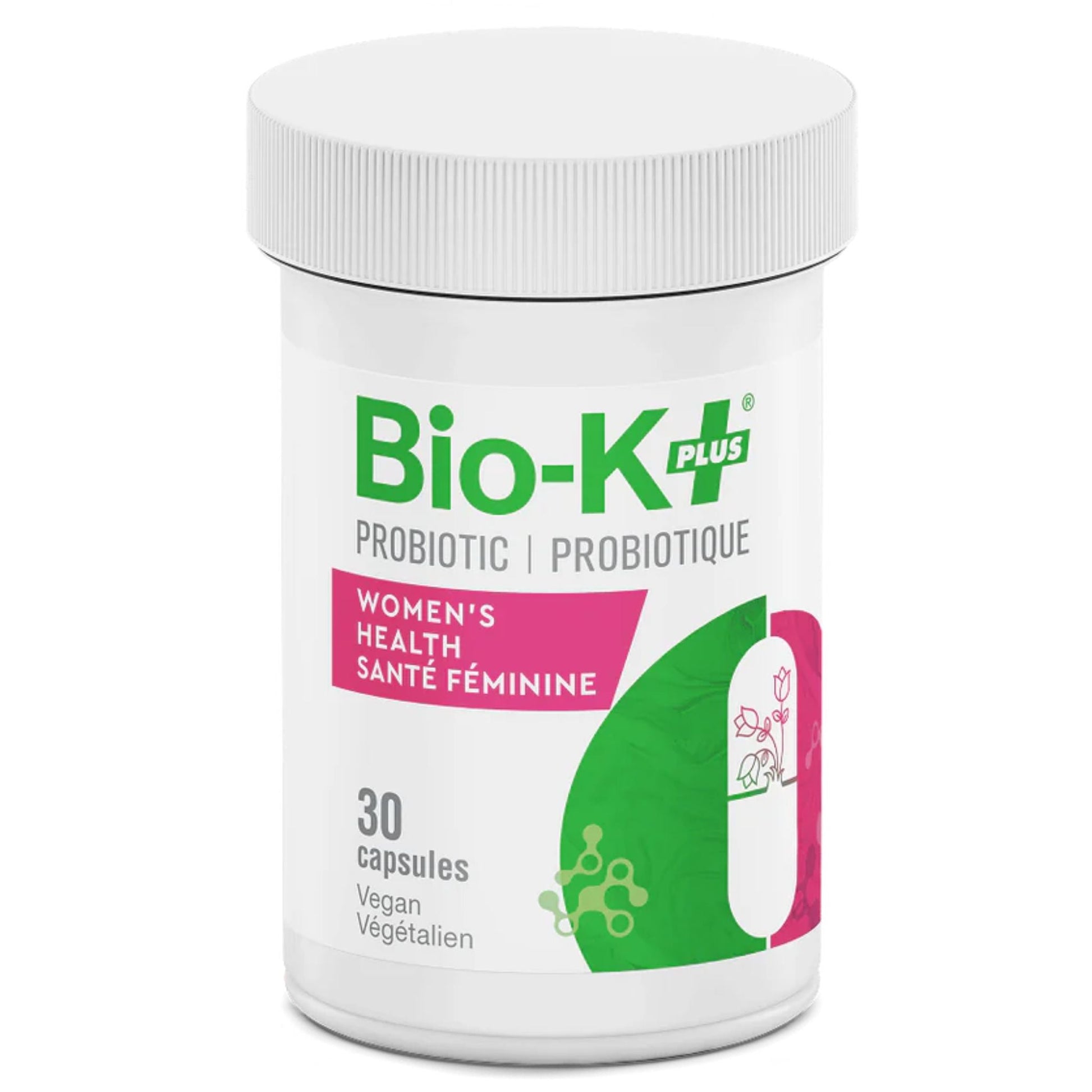 Bio-K+ Women's Health Probiotic 30 Vegan Capsules