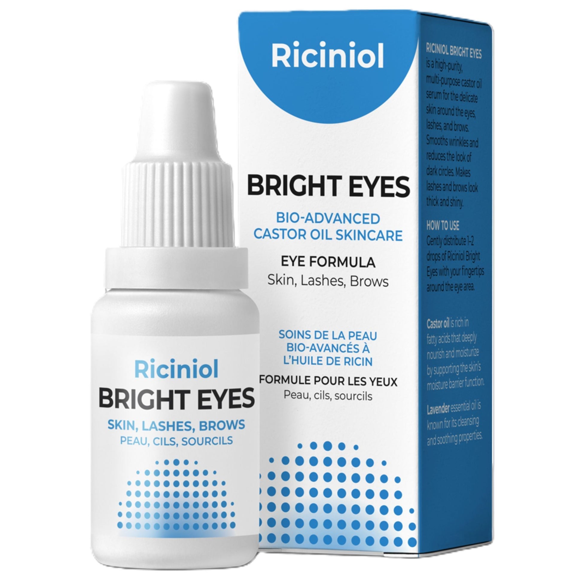 Riciniol Bright Eyes Skin Lashes Brows 15ml