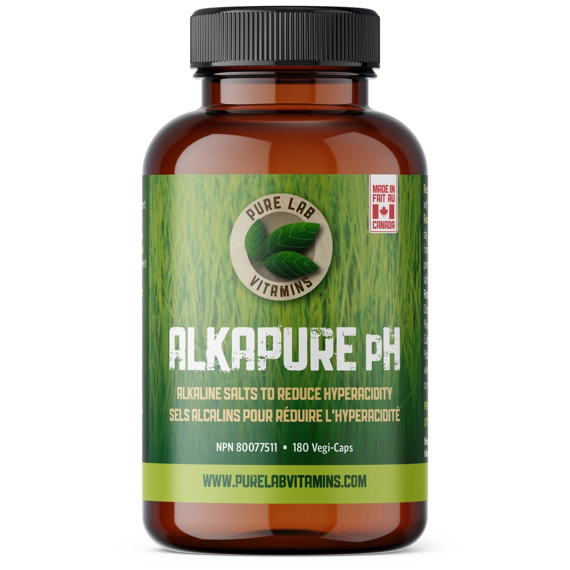 PURE LAB Vitamins AlkaPure pH 180vc