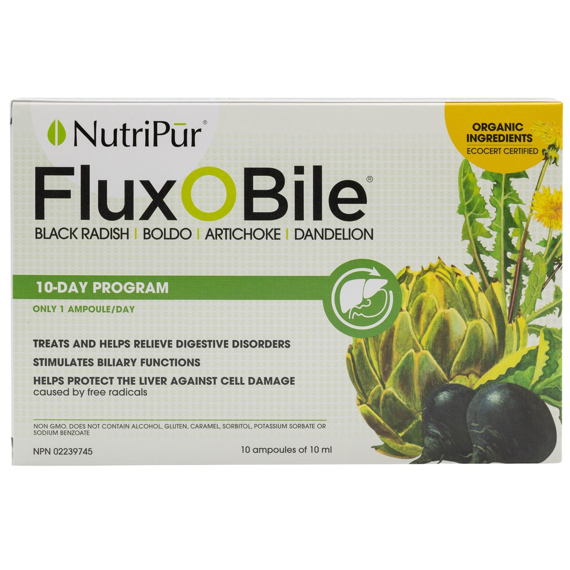 Nutripur FluxOBile 10 Ampoules