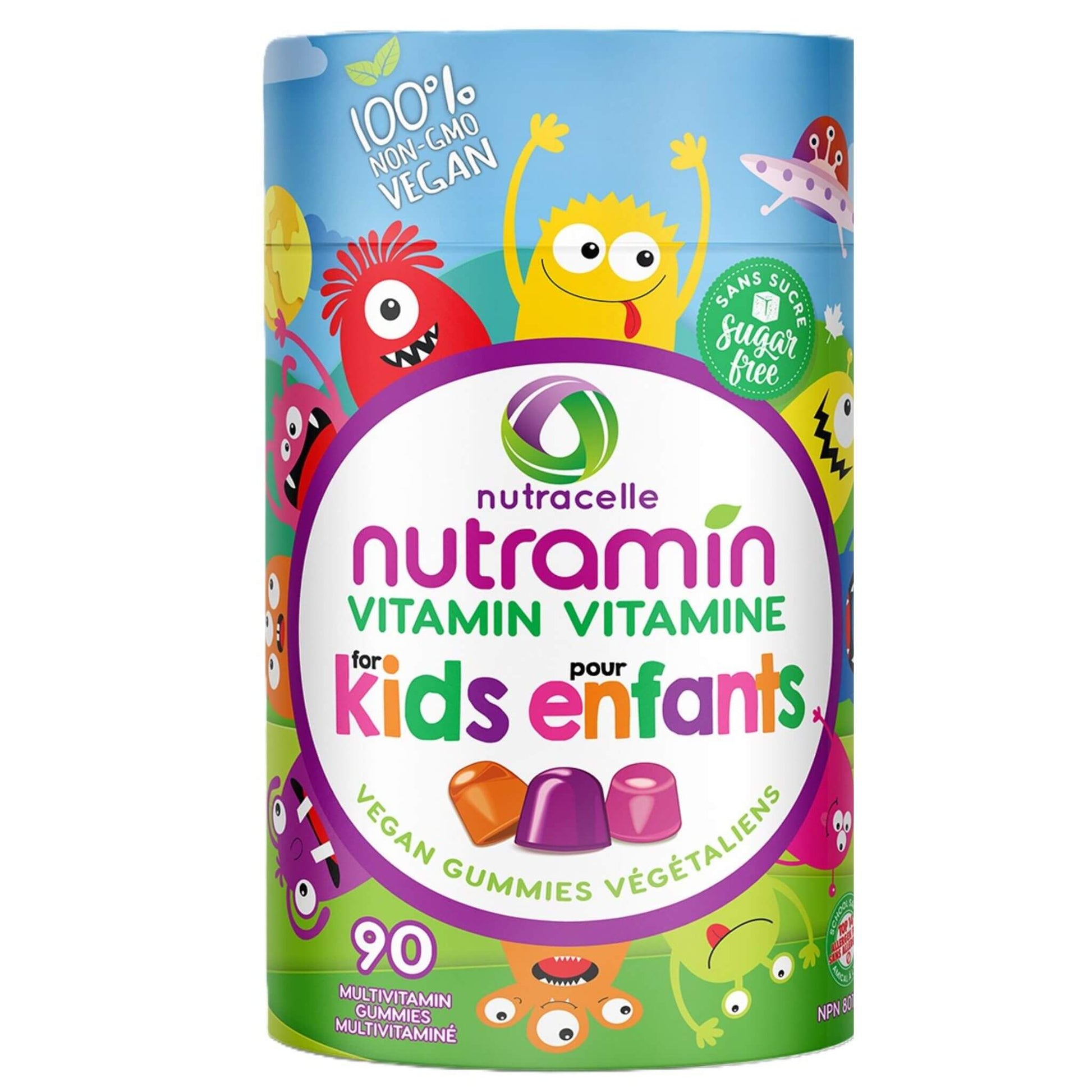Nutramin Adult Multi Vitamins 90 Gummies - Boost Immune Function,  Supports Health, Wellness And Healthy Lifestyle, Boost Immune Function, Allergy-Safe Delicious In Taste