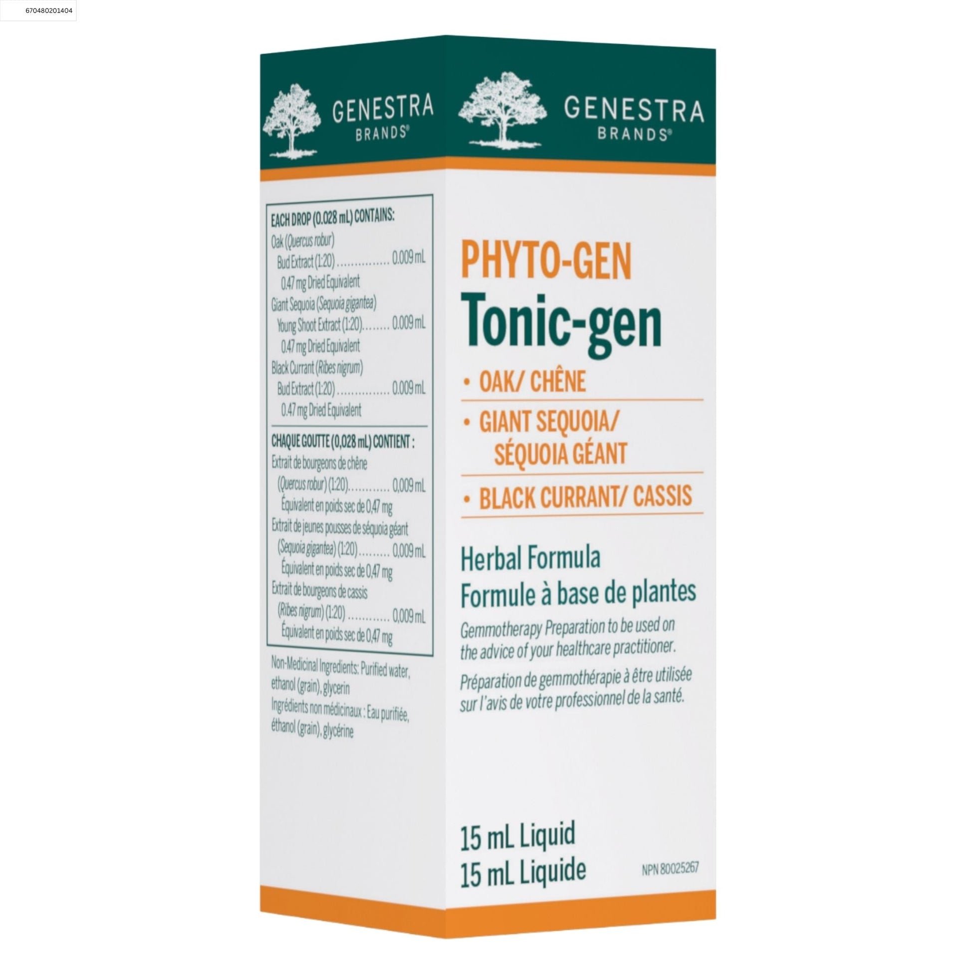 Genestra Phyto-gen Tonic-gen 15ml
