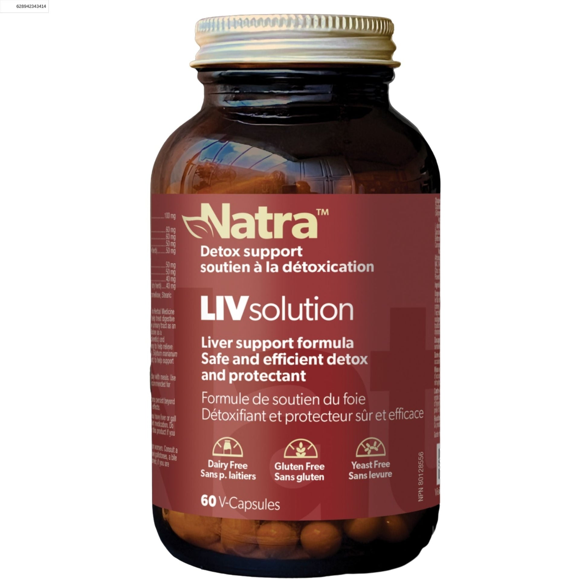 Natra LIVsolution 60 Capsules