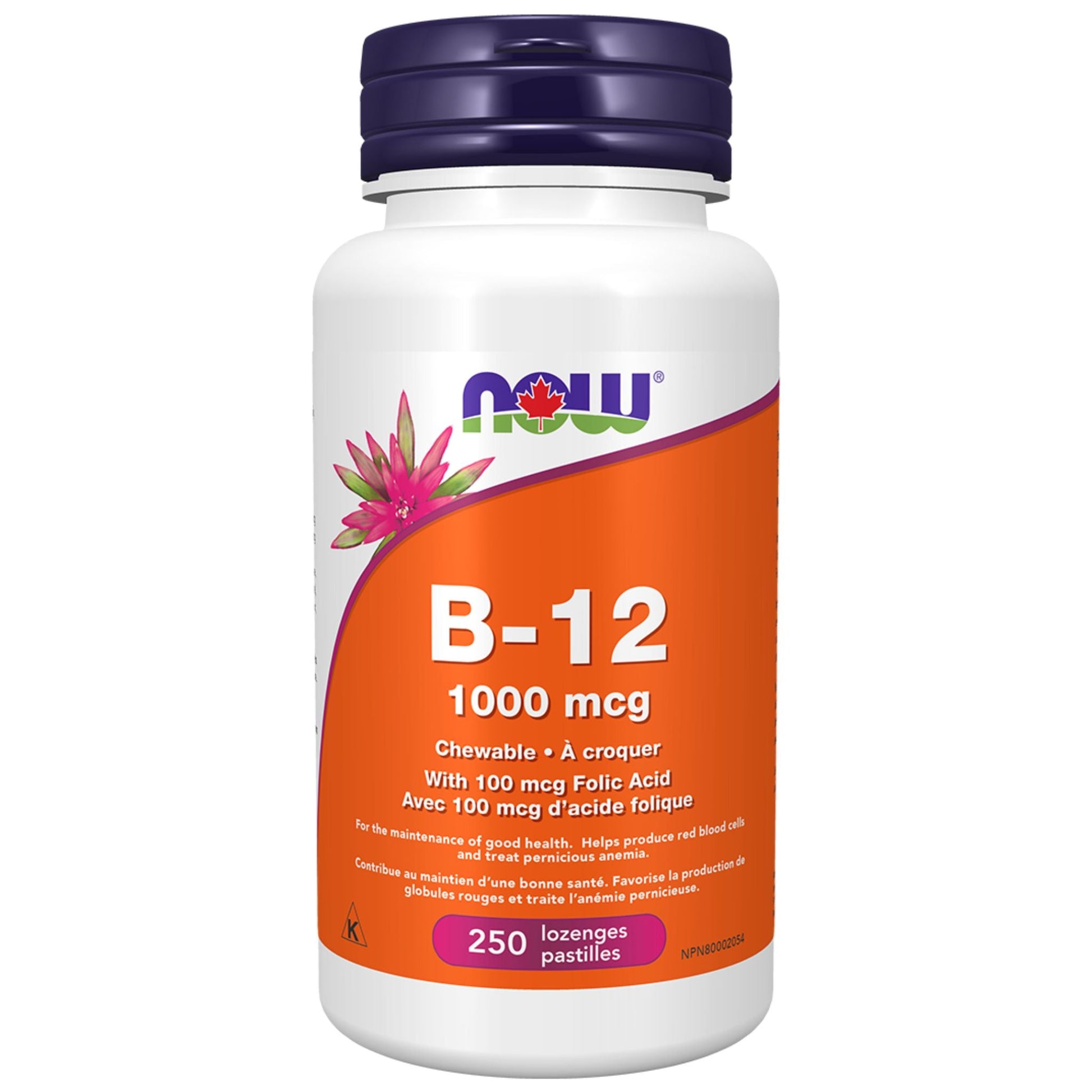 Now B-12 1000mg 250 lozenge