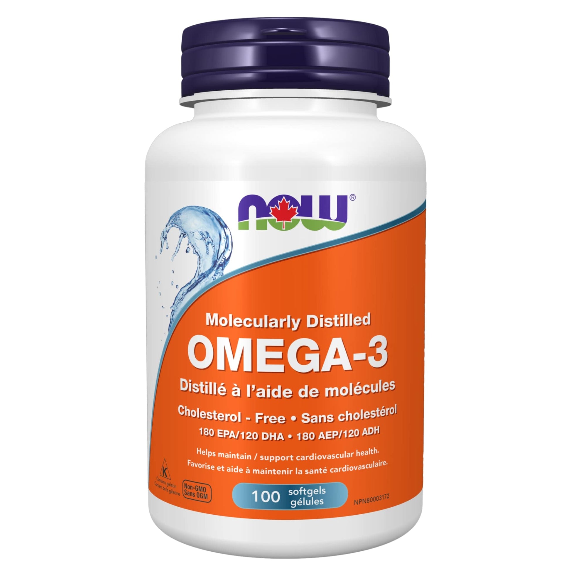 NOW Omega-3 1000mg 100 Softgels
