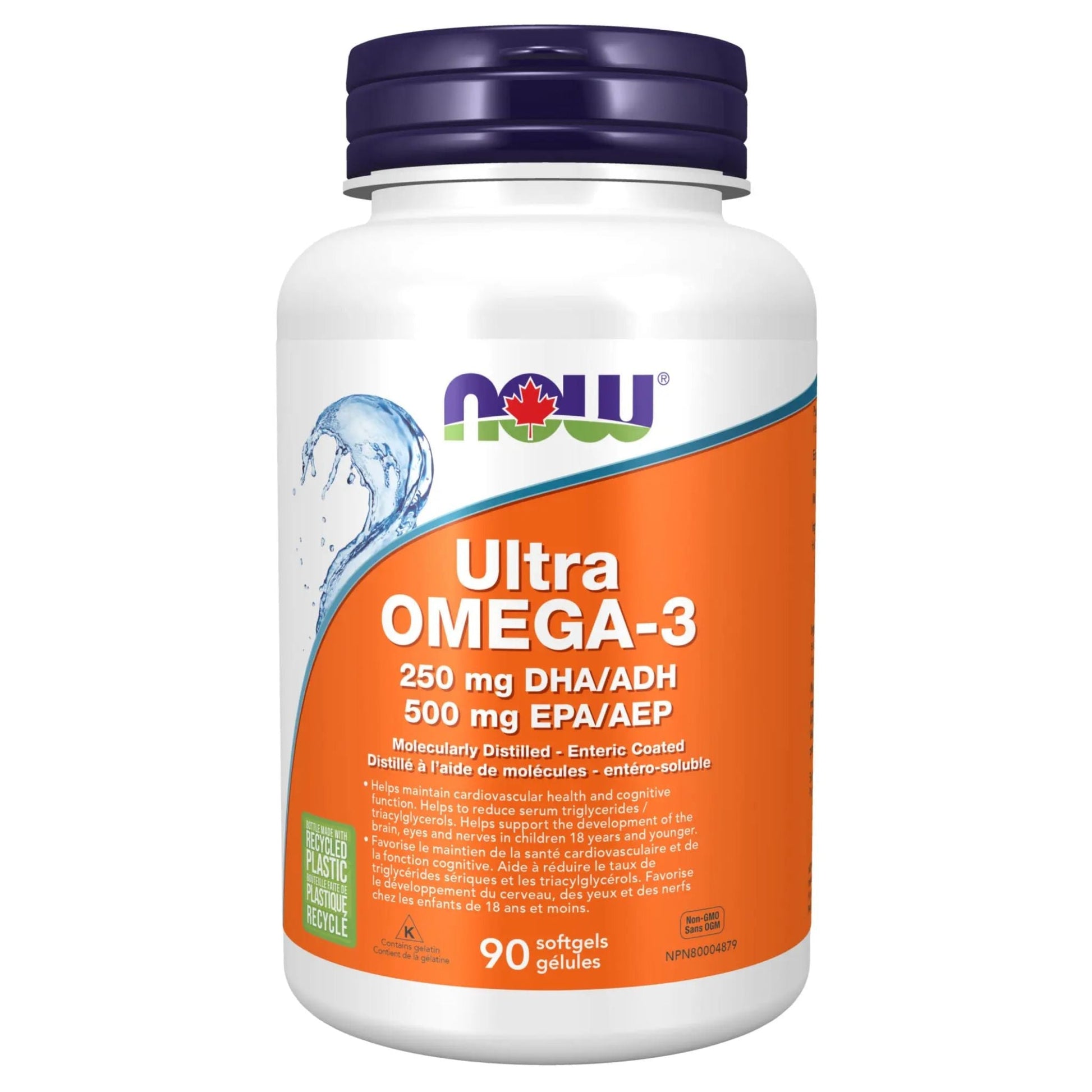 NOW Ultra Omega-3 1000mg 90 Softgels