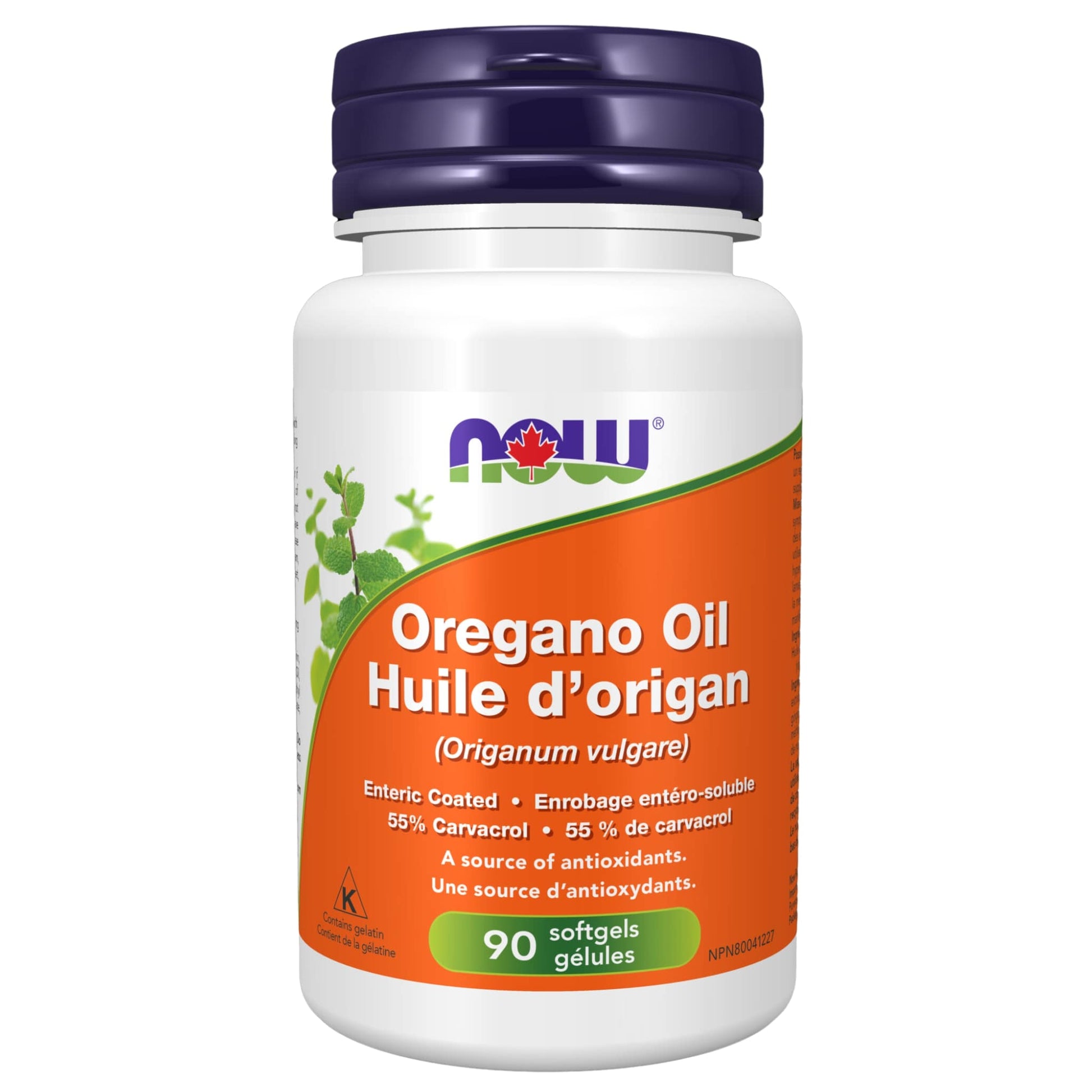NOW Oregano Oil 90 Softgels