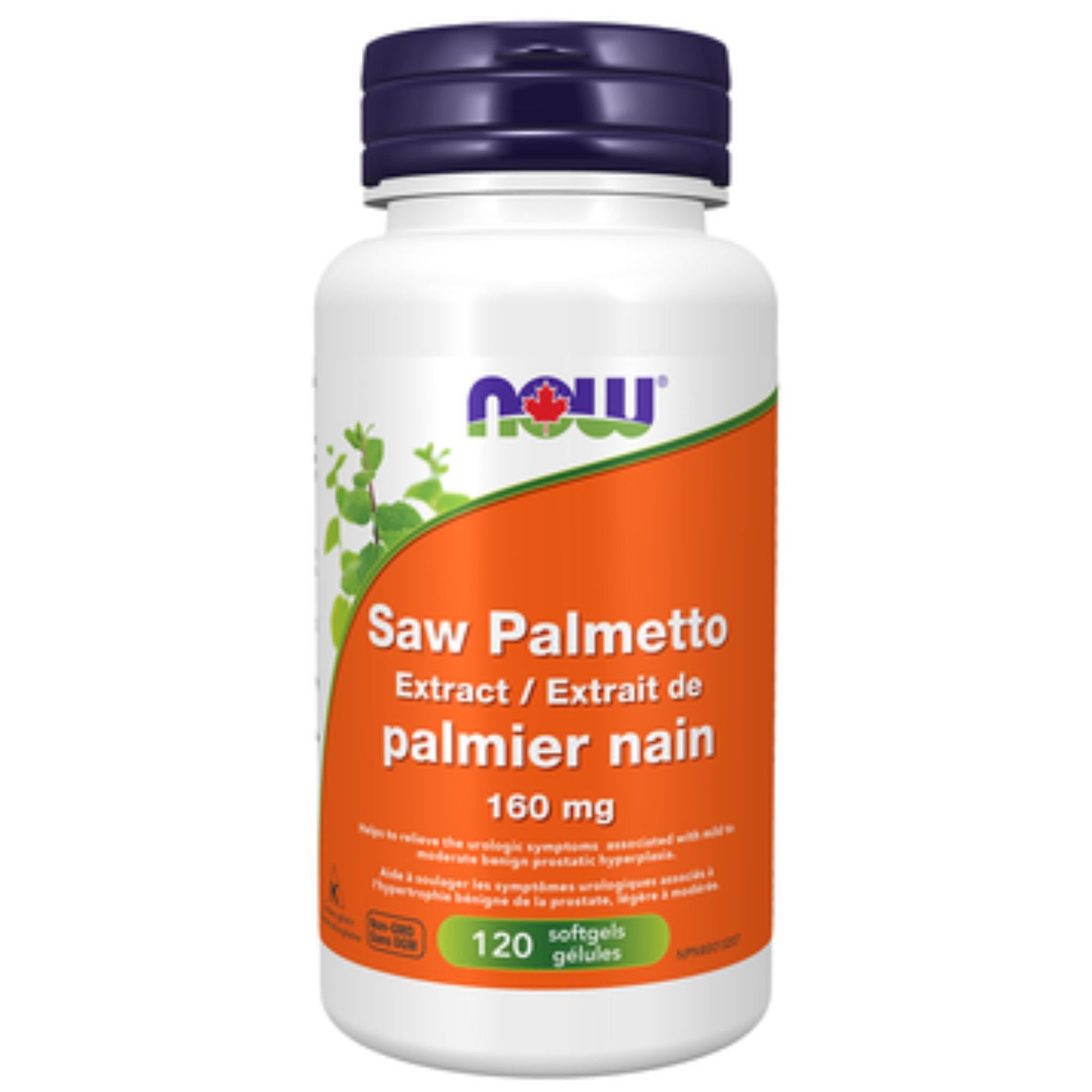NOW Saw Palmetto Extract 160mg 120 Softgels