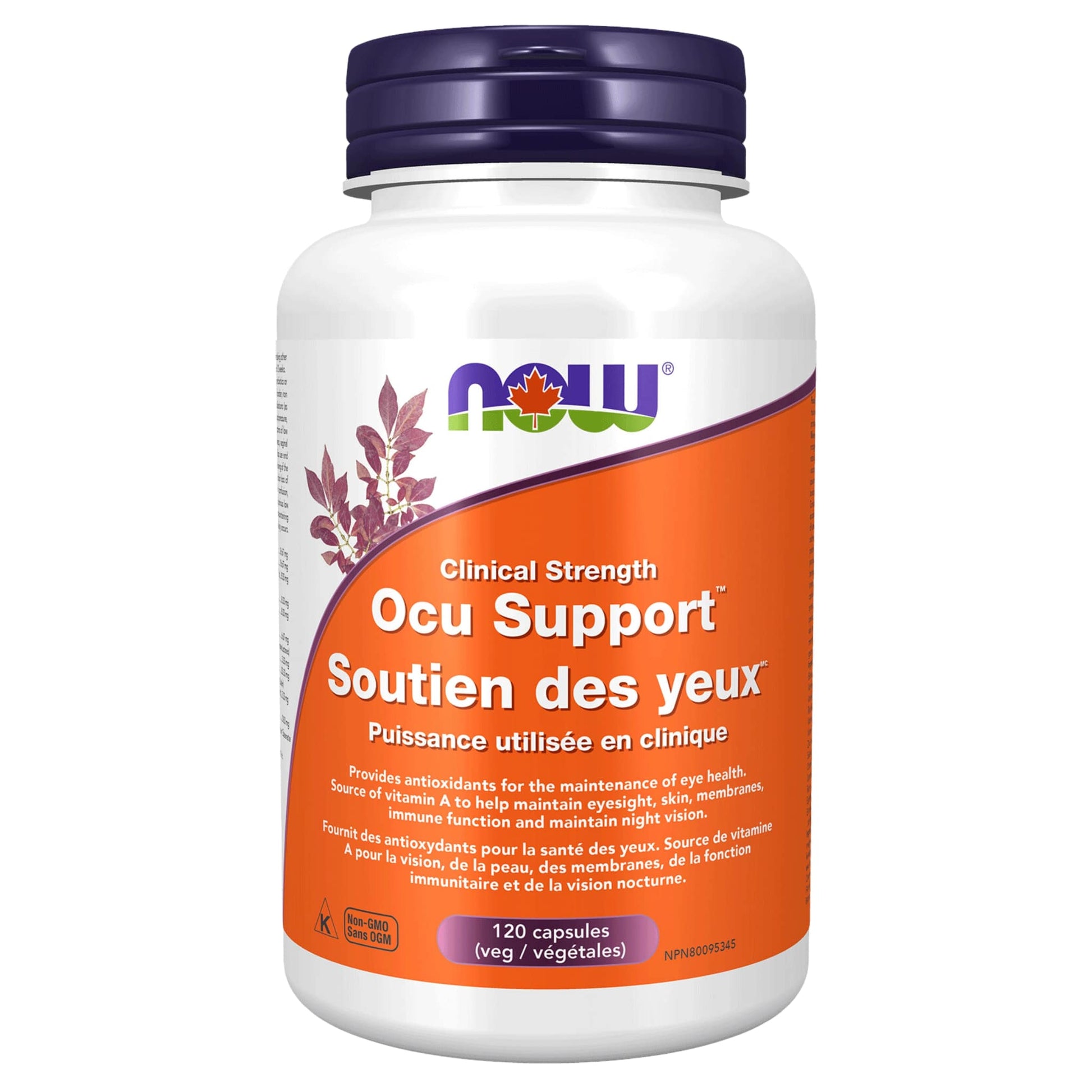 NOW Ocu Support Clinical Strength 120 Vegetable Capsules