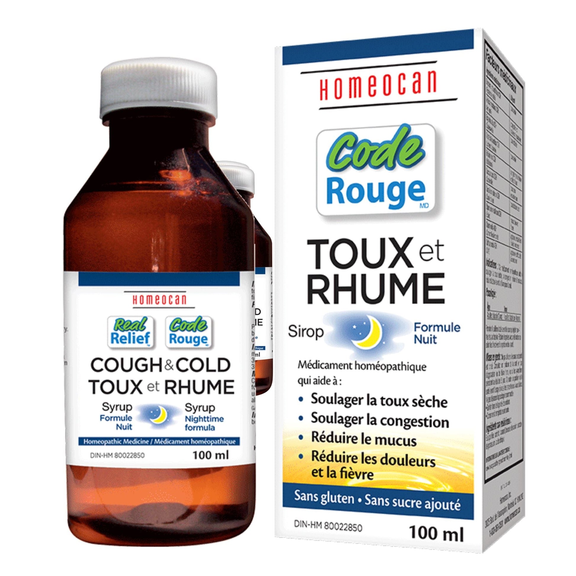 Homeocan Real Relief Cough & Cold Nighttime 100ml