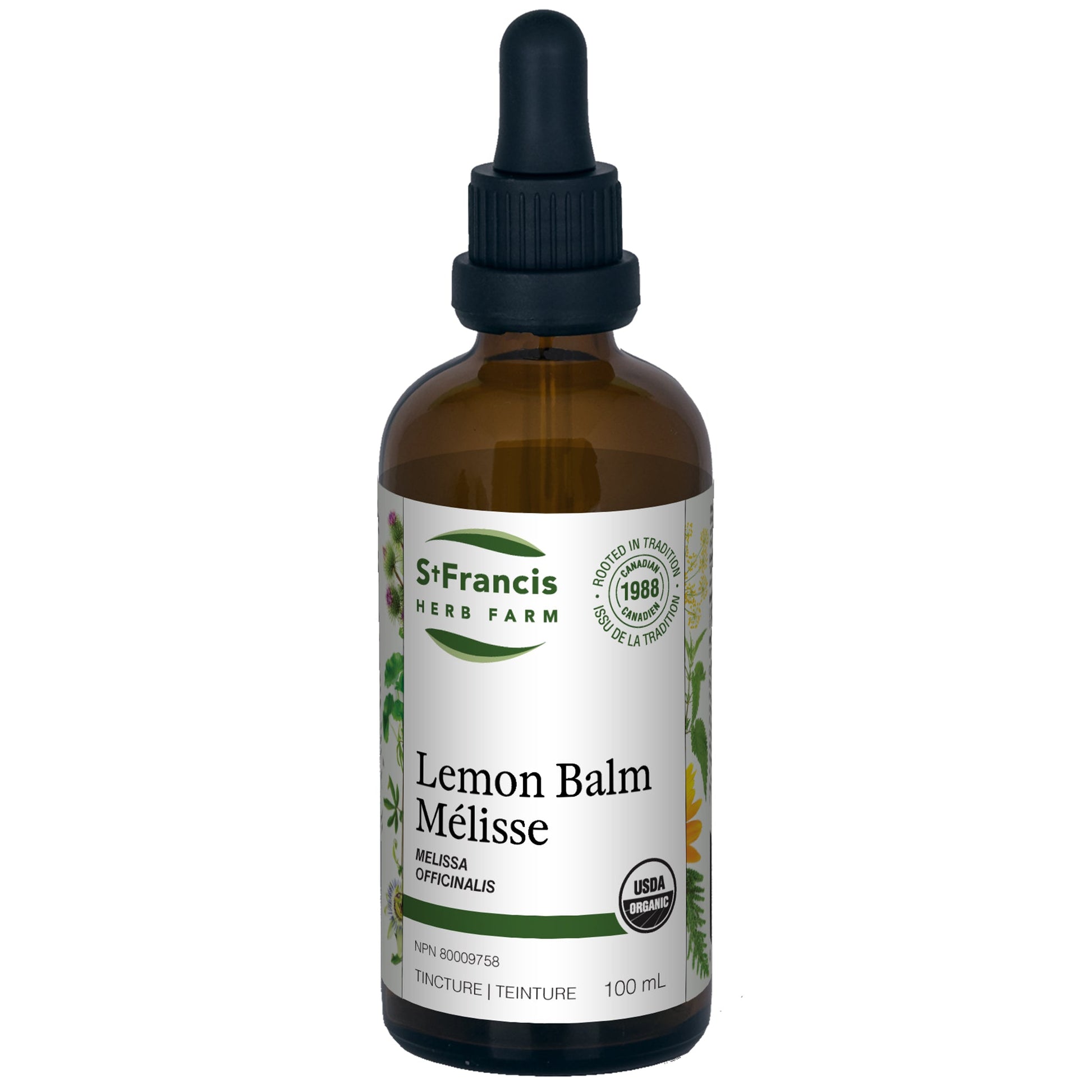 St. Francis Herb Farm Lemon Balm (100 ml)