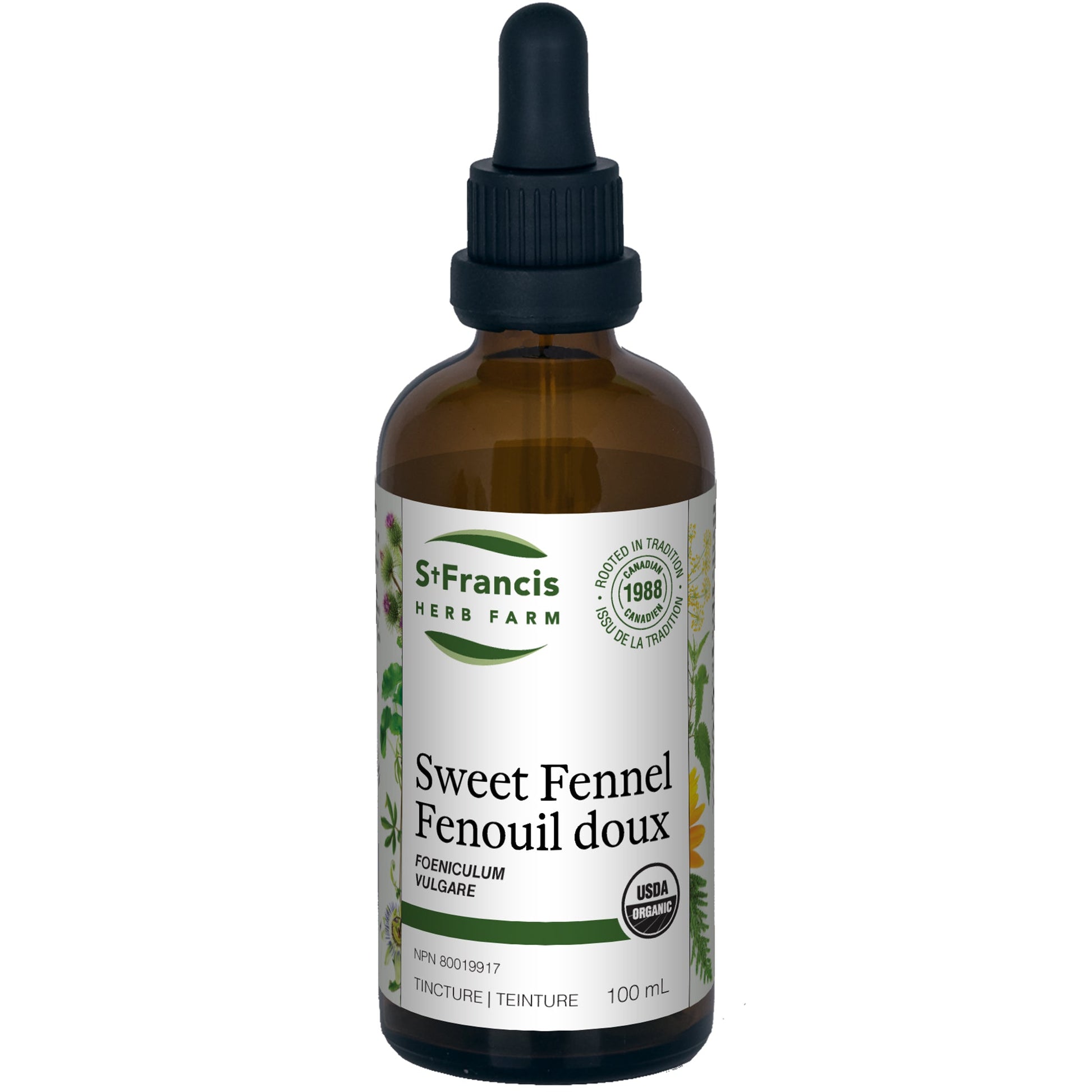 St. Francis Herb Sweet Fennel Tincture 100ml