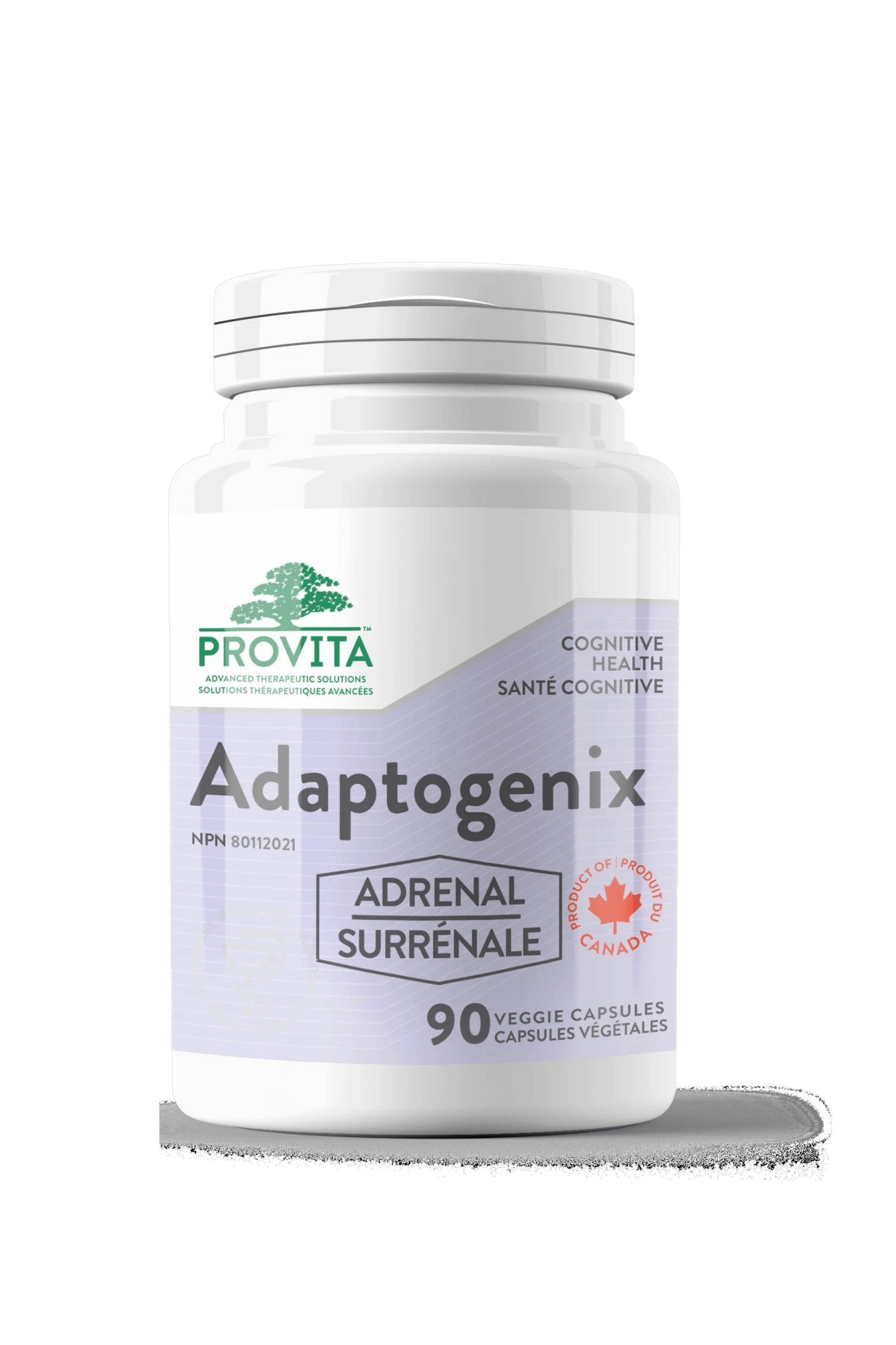 Provita Adaptogenix 90 Vegan Capsules - Relieves Stress and Fatigue, Reduces Anxiety, Enhances Energy Levels and Performance, Promotes Calmness and Relaxation