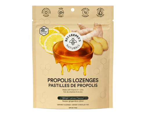 Beekeeper's Propolis Lozenges Lemon Ginger 50g