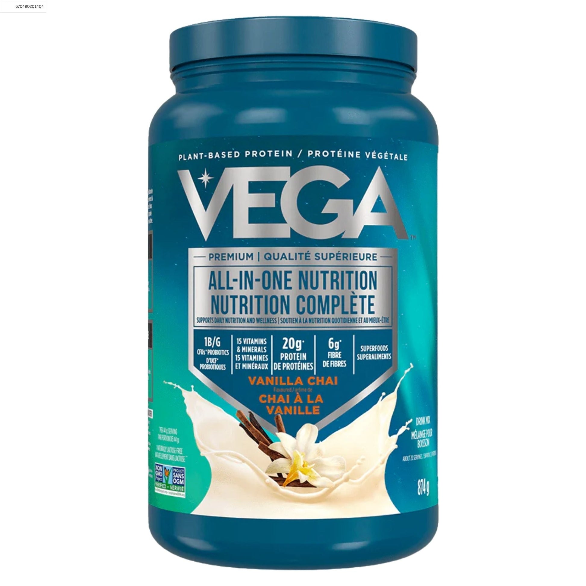 Vega All-In-One Nutrition Vanilla Chai 874g