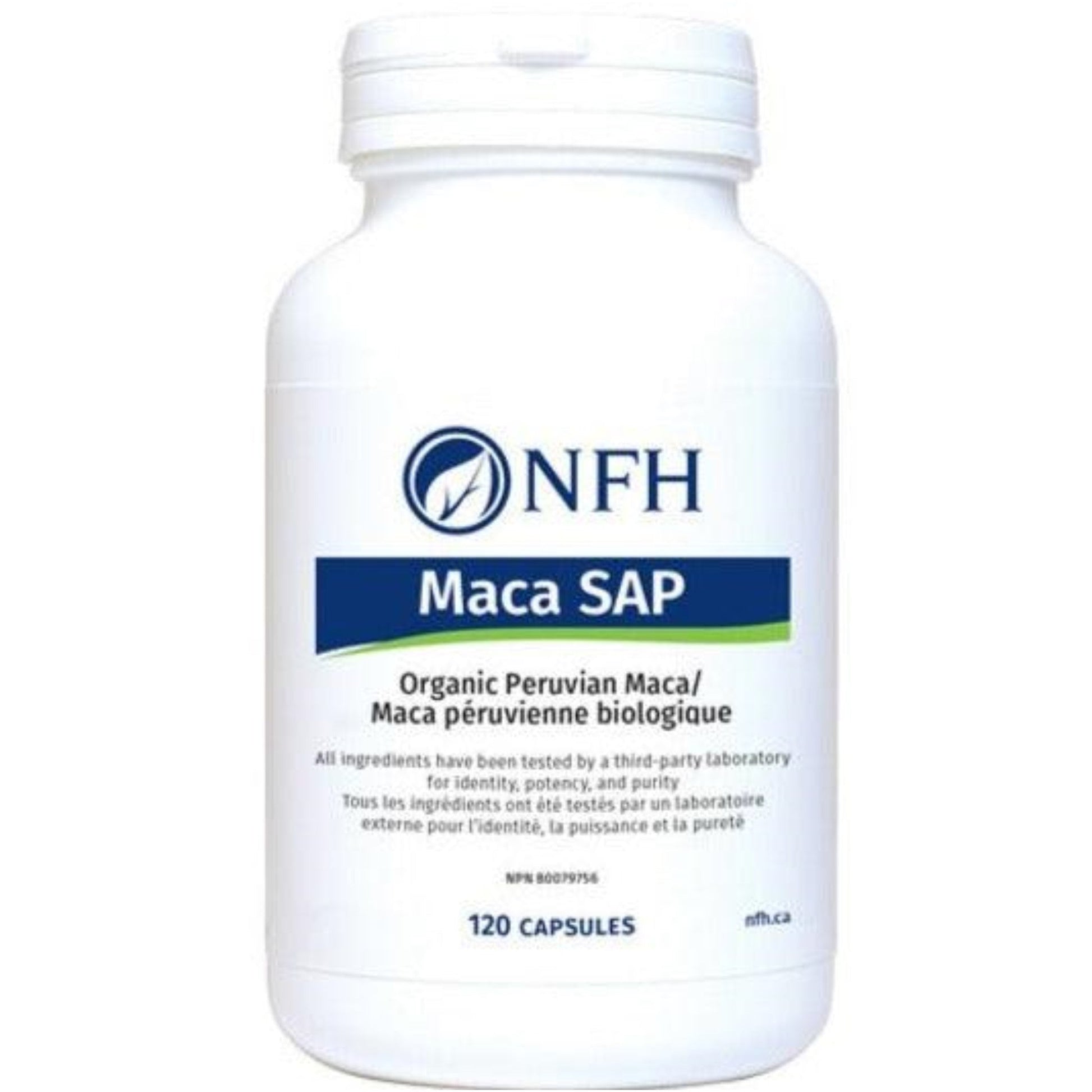 NFH Maca SAP 750mg 120 Capsules