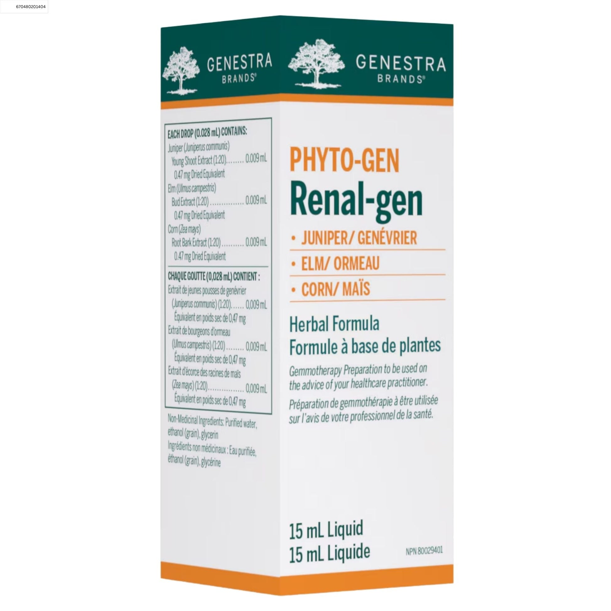 Genestra Phyto-gen Renal-gen 15ml
