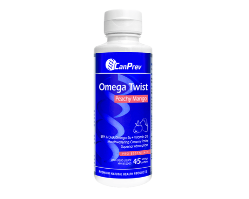 CanPrev Omega Twist Peachy Mango 225ml