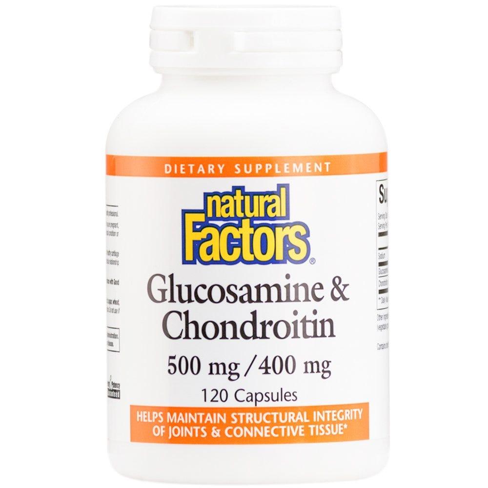 Natural Factors Glucosamine & Chond. Sulfate 120c - Nature's Source Inc