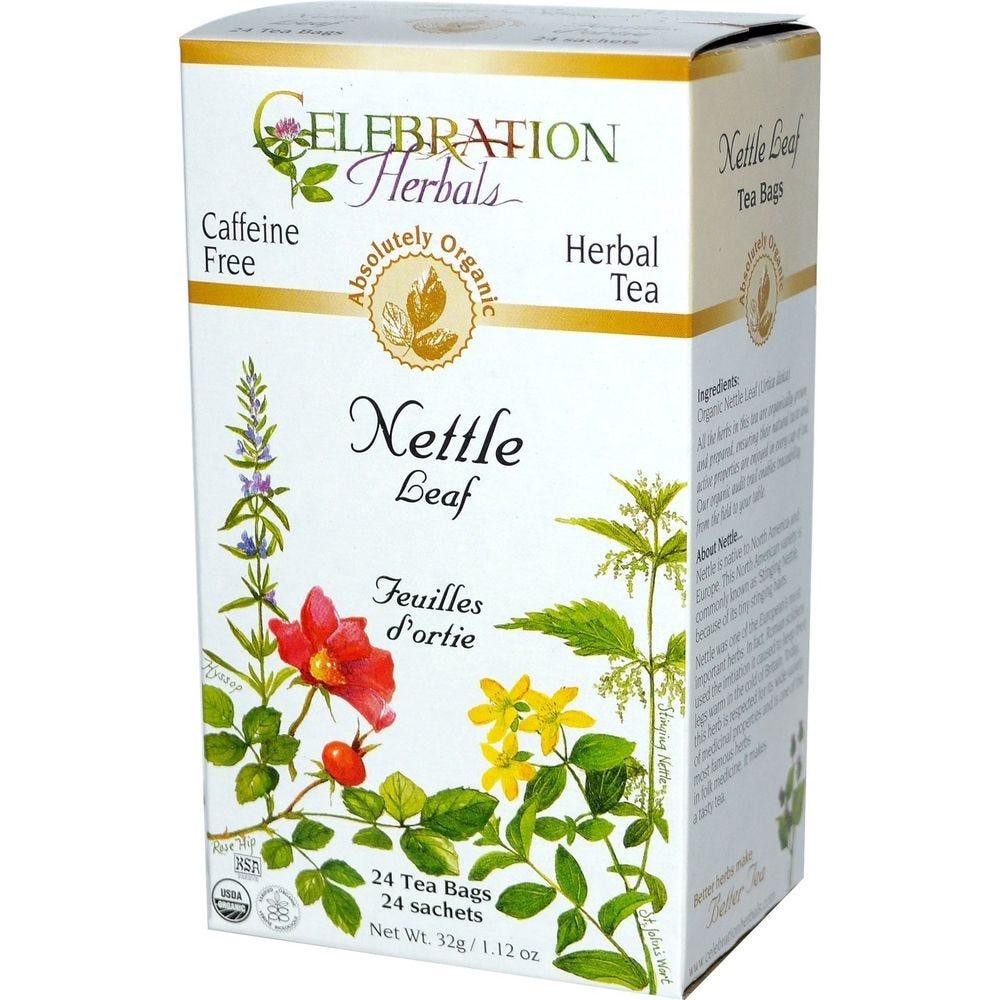 Celebration Herbals Organic Nettle Leaf Tea 24 bags - Nature's Source Inc