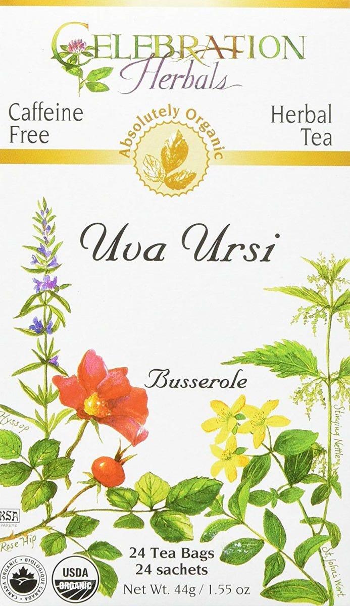 Celebration Herbals Organic Uva Ursi Tea 24 bags - Nature's Source Inc