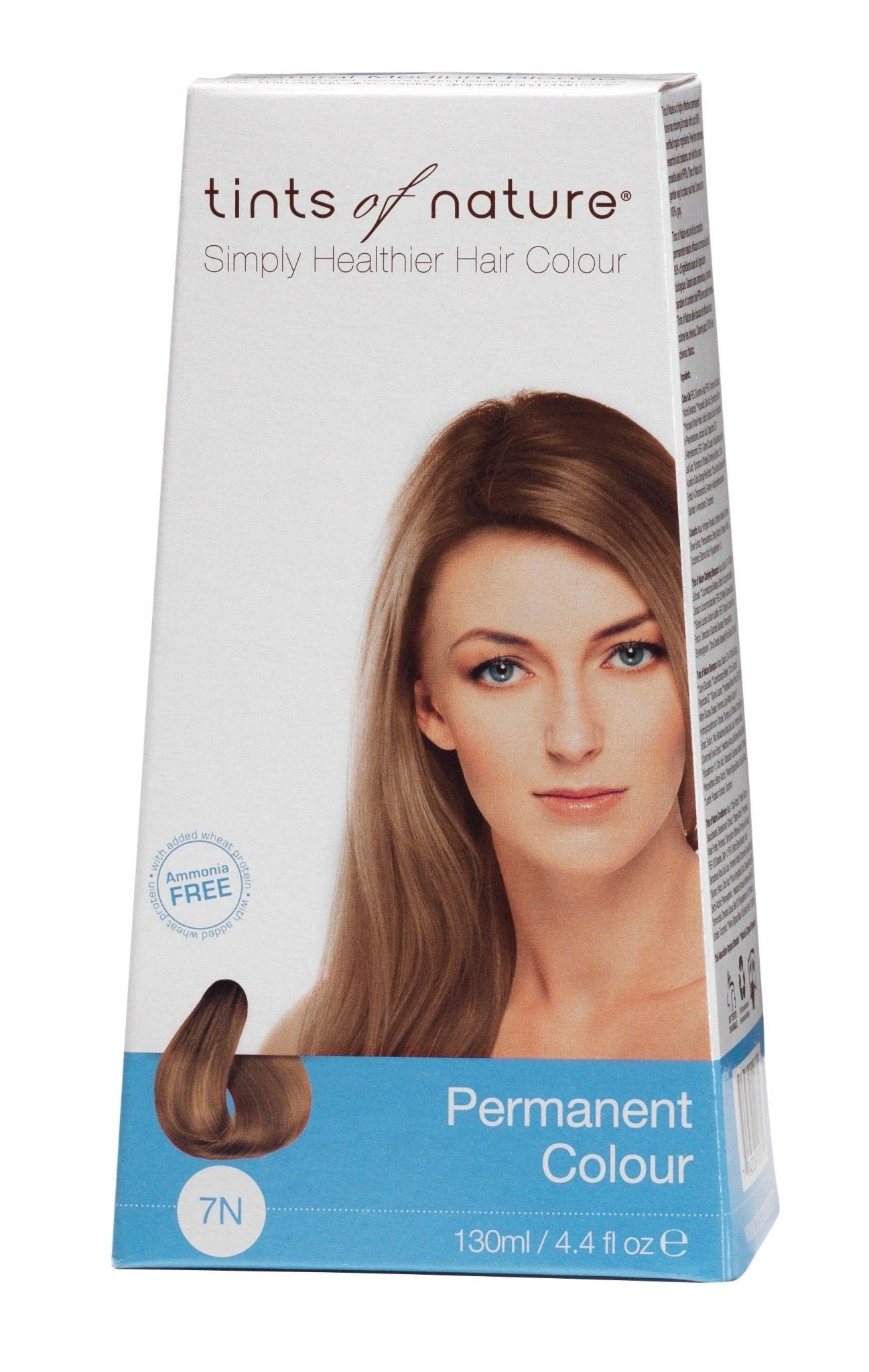 Tints of Nature 7N Natural Medium Blonde Permanent Hair Color - 130ml - Nature's Source Inc