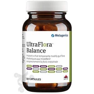 Metagenics Ultraflora Balance 60 Capsules - Daily Probiotics to Support Gastrointestinal, Immune Health, Gut Health and Digestive Function, Maintains Healthy Balance of Intestinal Flora - Nature's Source Inc