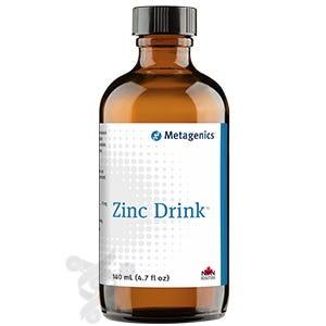 Metagenics Zinc Drink 140ml - Liquid Zinc Supplement, Helps Maintain Immune Function & Enzymes Support, Promote Energy Production and Metabolism - Nature's Source Inc