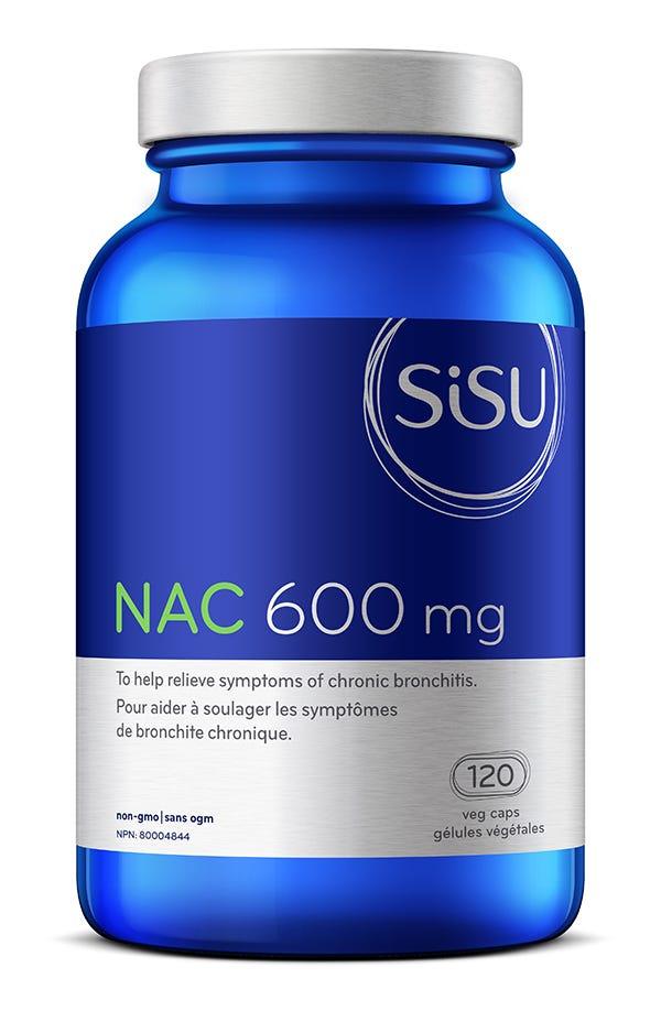 Sisu NAC 600mg 120 Veg - Caps - Nature's Source Inc