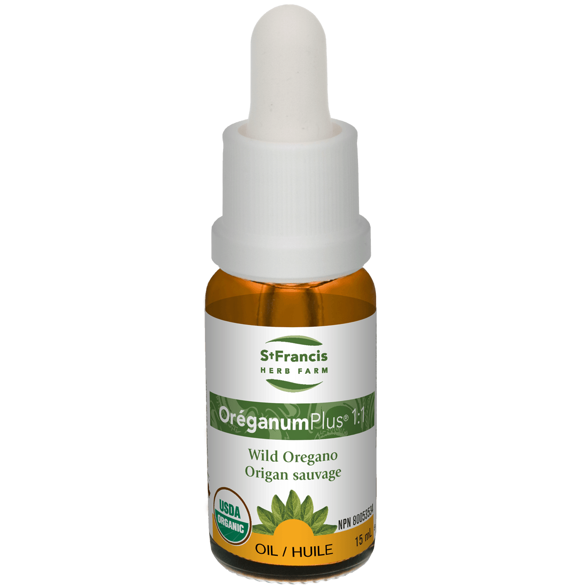 St. Francis Herb Farm Oreganum Plus 1:1 Oil 15ml - Nature's Source Inc