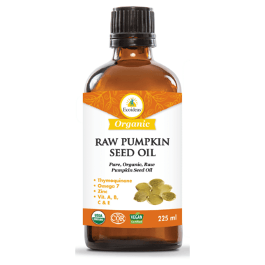 Ecoideas Organic Raw Pumpkin Seed Oil 225ml - Nature's Source Inc
