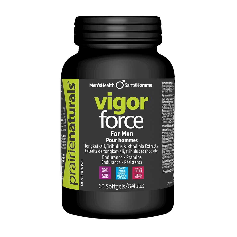 Prairie Naturals Vigor Force End - Stamina - 60 Softgels - Nature's Source Inc