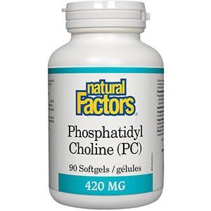 Natural Factors Phosphatidyl Choline 420 mg 90sg - Nature's Source Inc