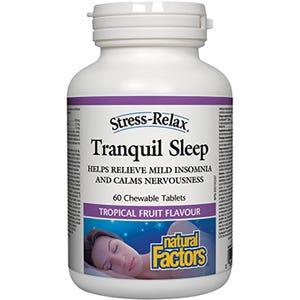 Natural Factors Tranquil Sleep Tropical Fruit 60c - Nature's Source Inc