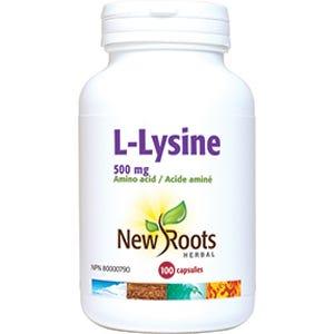 New Roots L - Lysine 100 Cap - Nature's Source Inc