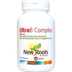 New Roots Ultra B Complex 100mg 60c - Nature's Source Inc