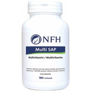 NFH Multi SAP 180 Capsules - Multivitamins to Maintain Good Health, Prevents Chronic Diseases - Nature's Source Inc