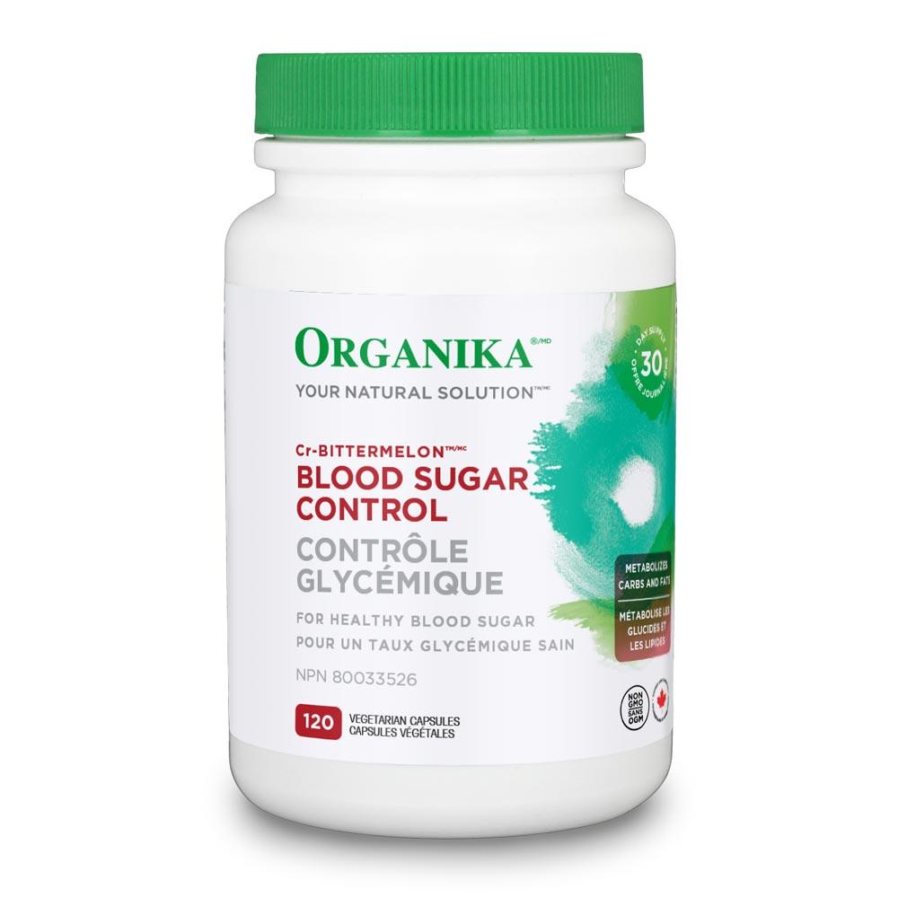 Organika Blood Sugar Control 120 Veg - Caps - Nature's Source Inc