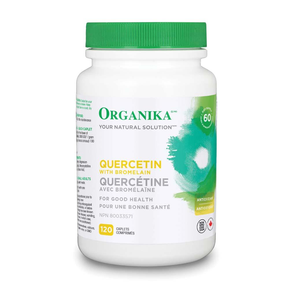 Organika Quercetin with Bromelain 120c - Nature's Source Inc