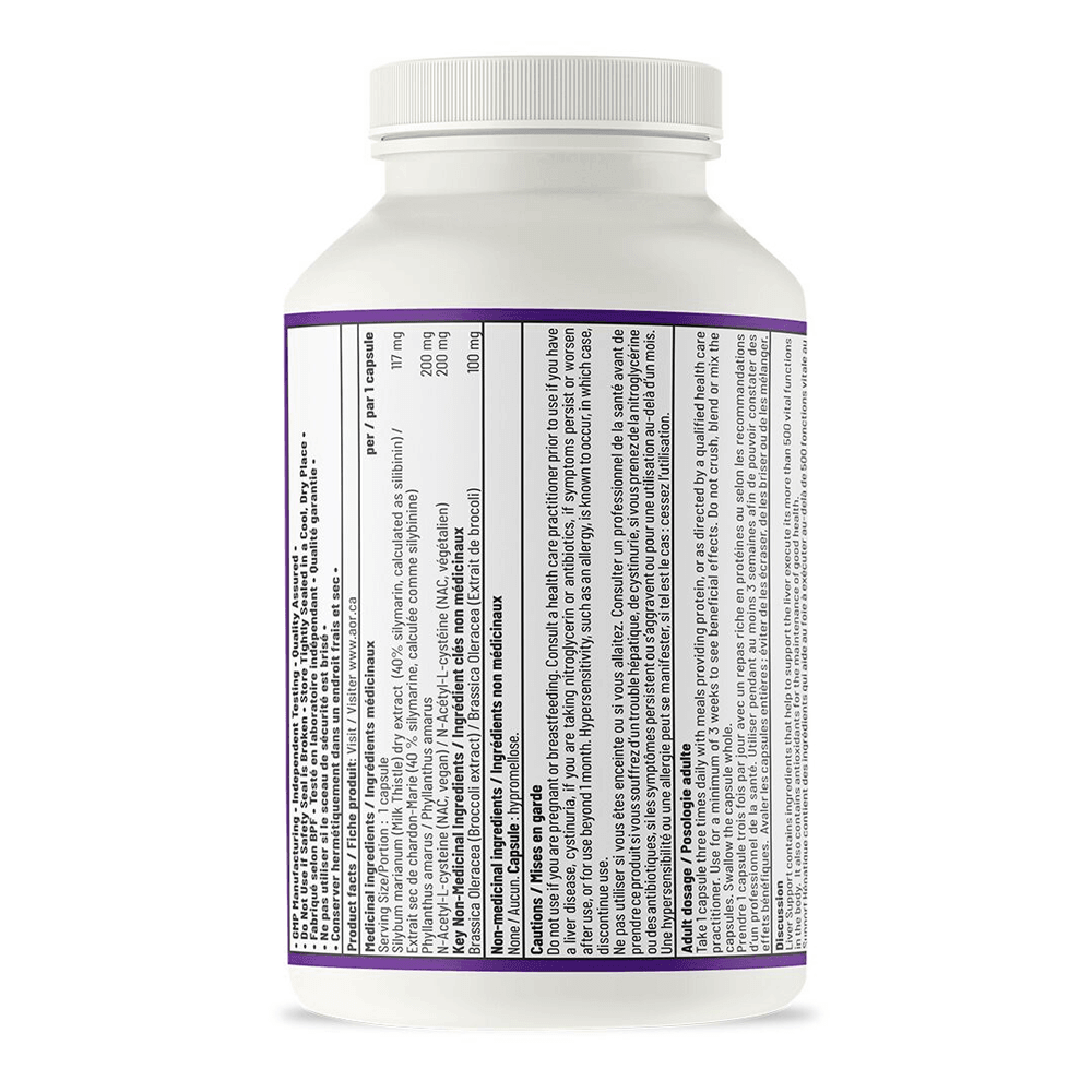 AOR Liver Support 180 Veg - Caps - Nature's Source Inc