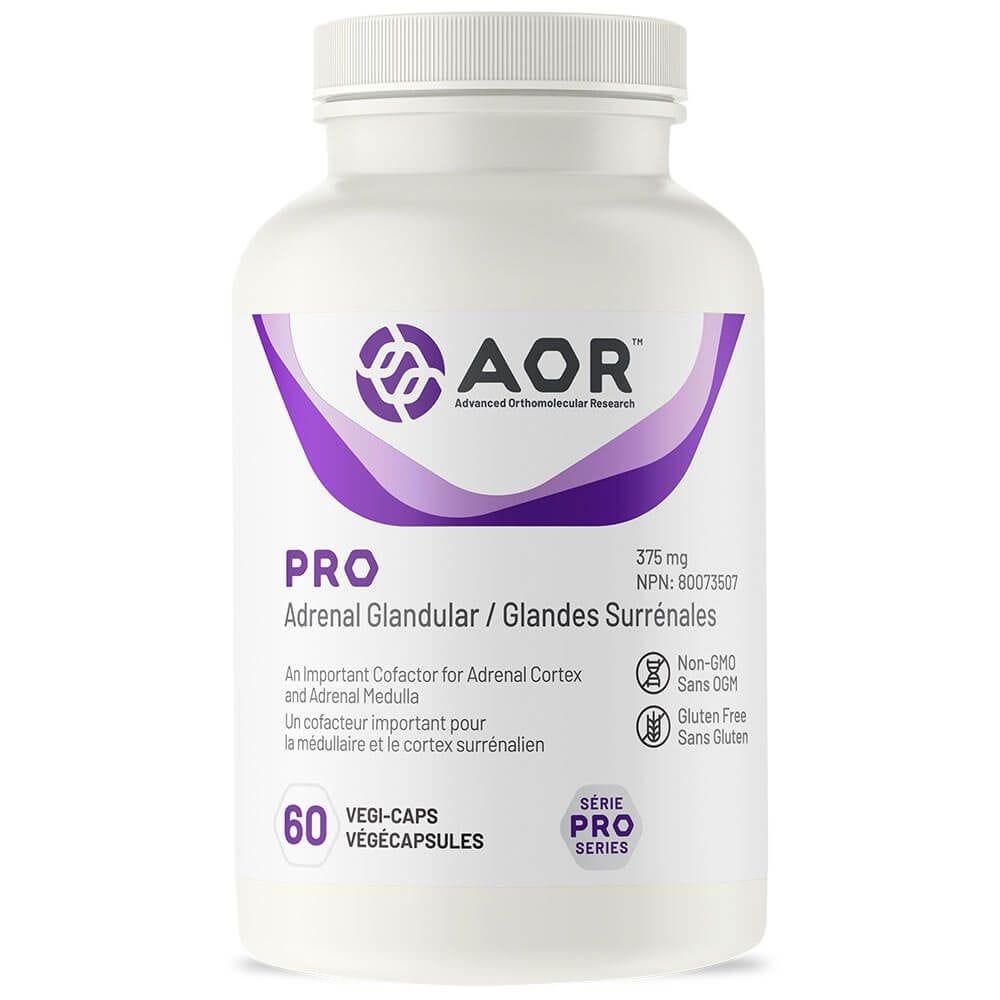 AOR Pro Adrenal Glandular 60 Veg Caps - Nature's Source Inc