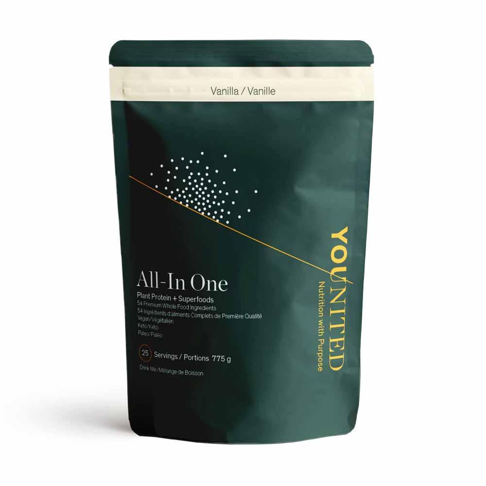 Younited All in One Plant Protein Vanilla 775g - Nature's Source Inc
