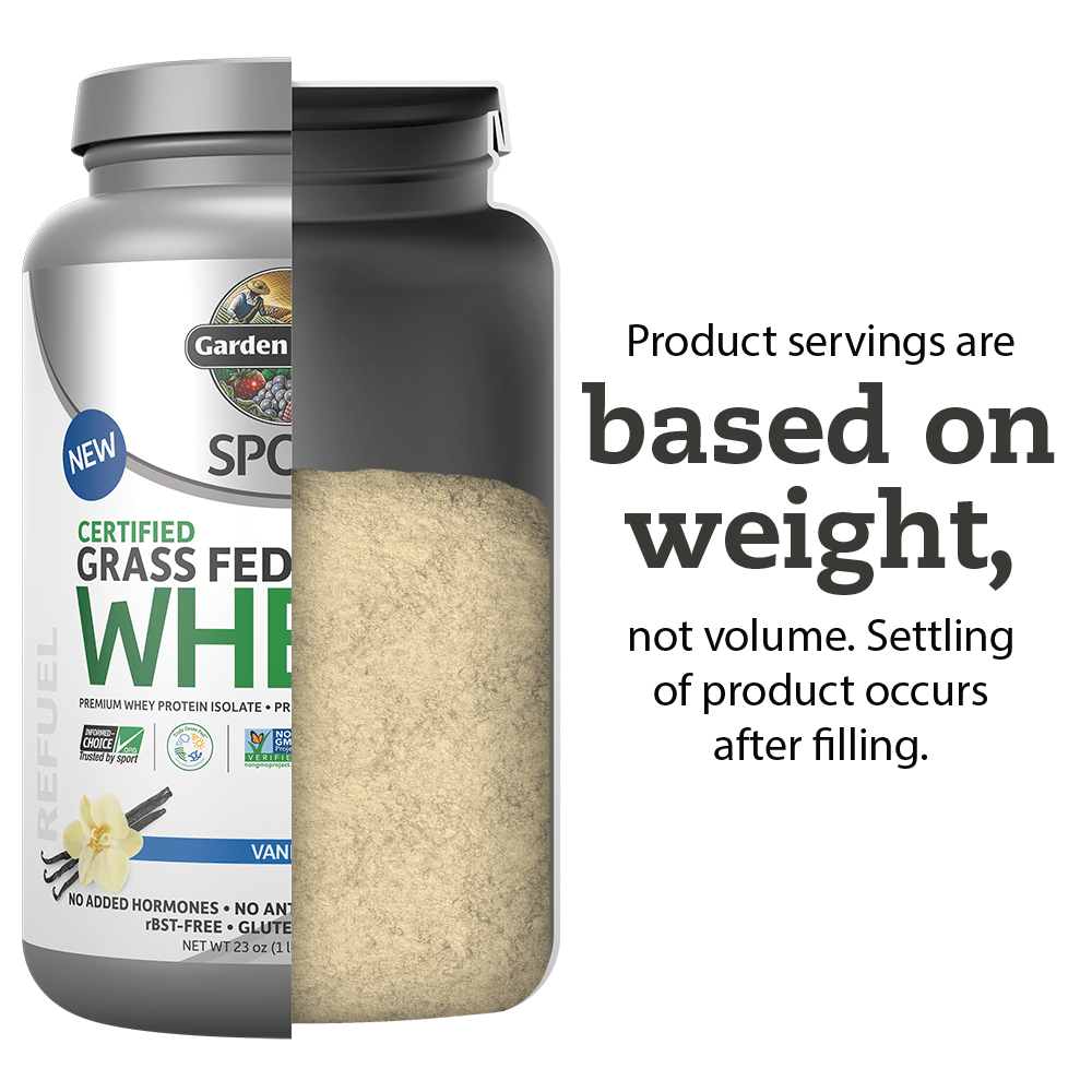 Garden of Life Sport Certified Grass Fed Whey Vanilla 652g - Nature's Source Inc