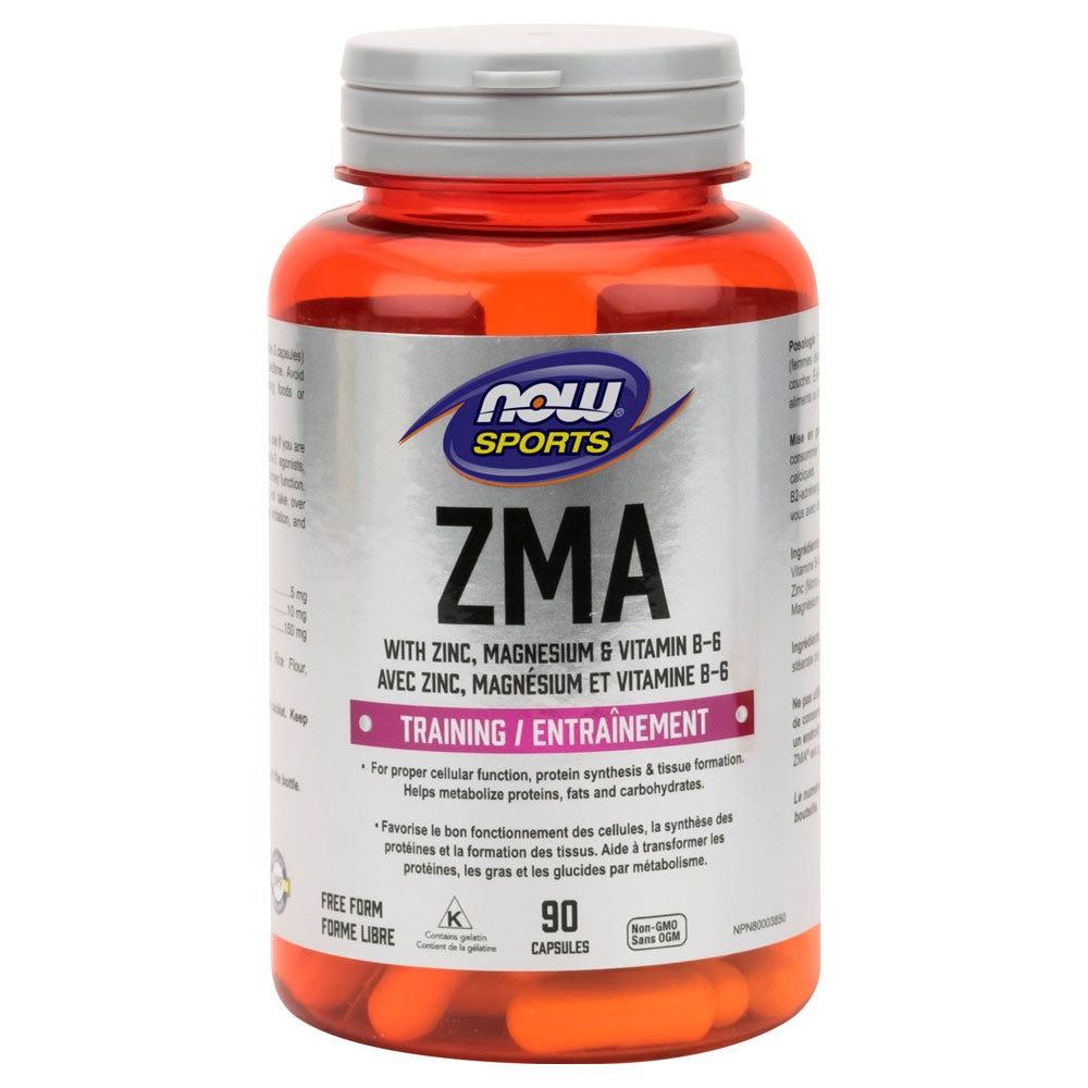 Now ZMA Sports Recovery 90 Capsules - Nature's Source Inc