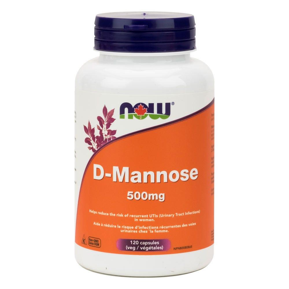 Now D - Mannose Healthy Urinary Tract 500mg - Nature's Source Inc